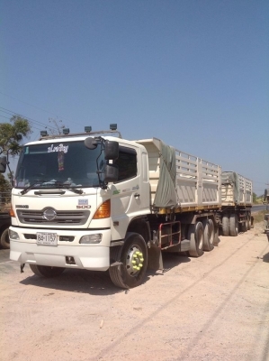 พ่วง 22 ล้อ HINO มัดจำจากร้อ่ยเอ็ด 80,000 ครับ  ดาวน์ 450000 บาท (ดูเครดิต)