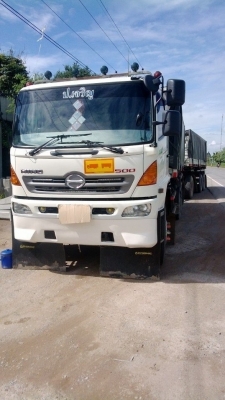 พ่วง 22 ล้อ HINO มัดจำจากร้อ่ยเอ็ด 80,000 ครับ  ดาวน์ 450000 บาท (ดูเครดิต)