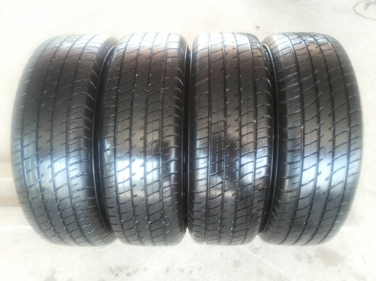 ล้อแม็คเดิม ALL NEW VIOS YARIS พร้อมยาง DUNLOP 185-60-15 ปลายปี13 ล้อ ยางสวย