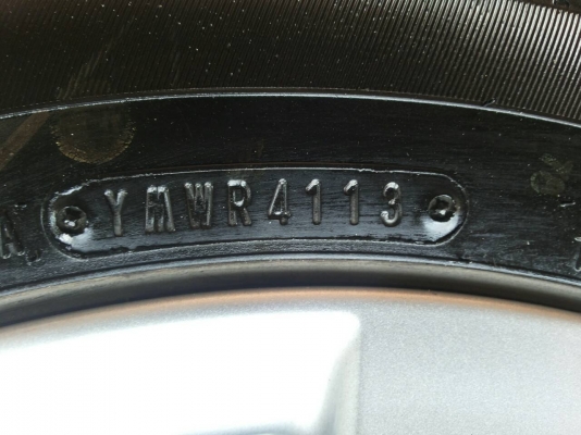 ล้อแม็คเดิม ALL NEW VIOS YARIS พร้อมยาง DUNLOP 185-60-15 ปลายปี13 ล้อ ยางสวย