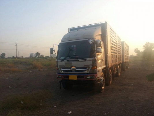 ขาย Hino 212 แรง แม่ลูกปี52 ลูก 2 คาน คอกเกษตรไม่ดั้มทั้งแม่ทั้งลูก