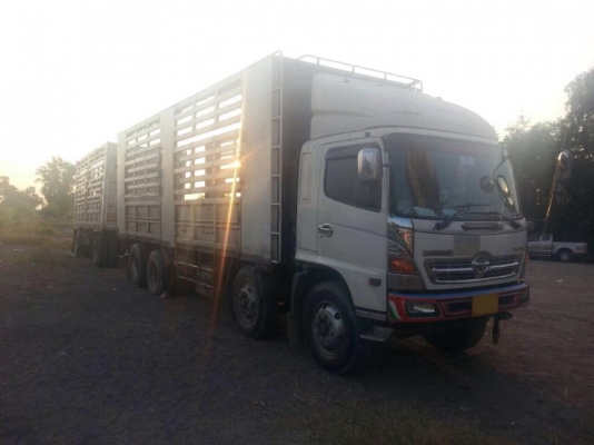 ขาย Hino 212 แรง แม่ลูกปี52 ลูก 2 คาน คอกเกษตรไม่ดั้มทั้งแม่ทั้งลูก
