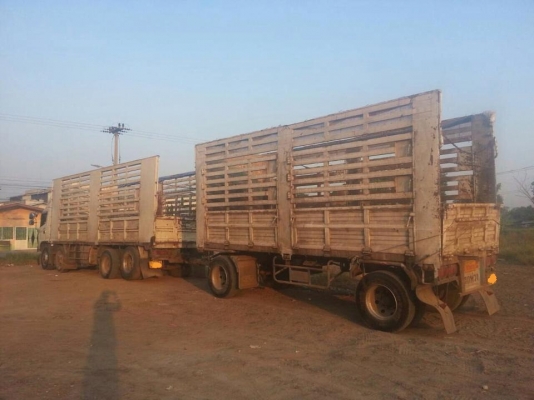 ขาย Hino 212 แรง แม่ลูกปี52 ลูก 2 คาน คอกเกษตรไม่ดั้มทั้งแม่ทั้งลูก