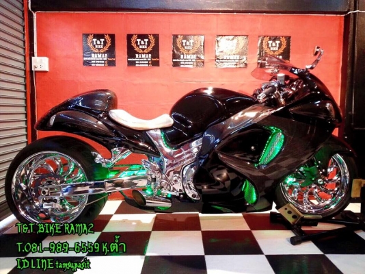 T&amp;T BIKE RAMA2 ขายHAYABUSA ปี2012 วิ่ง1000โล กุญแจ 2 ดอกทะเบียนแท้ สมอ.ภาษี พรบ.58ทะเบียนเลข1กทม