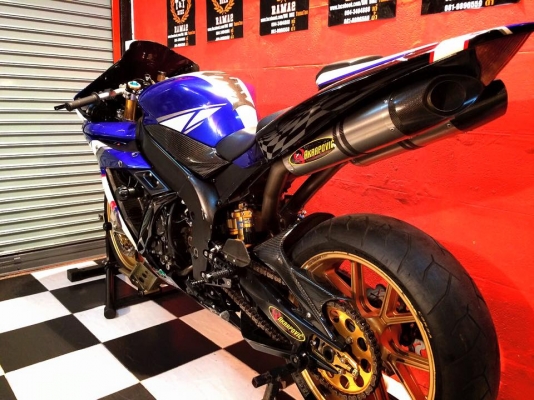 T&amp;T BIKE RAMA2 ขายYAMAHA R1 ปี2004 สเปคเมกา ทะเบียนแท้ๆมาพร้อมของเเต่ง แท้ทั้งคันในราคา 369000