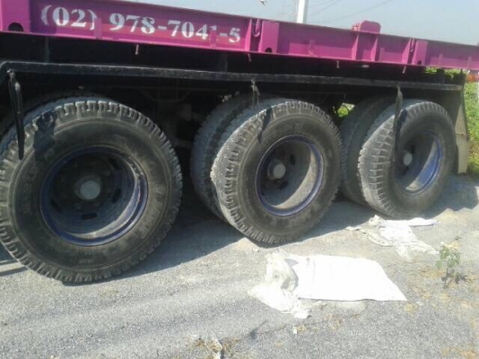 หางพื้นเรียบ3เพลาแท้ๆปี51-55. มี10หาง สวยๆยาง70-80\%. เล่มพร้อม