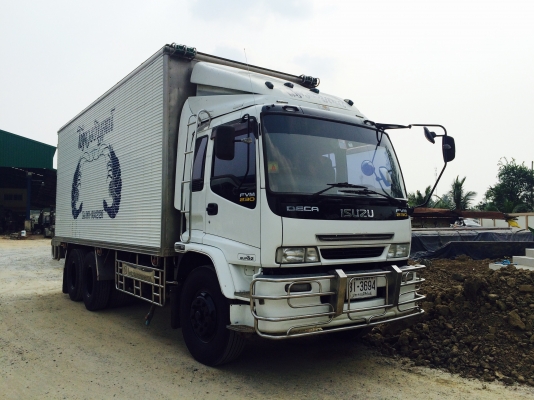 ISUZU DECA 230 hp ตู้เปียก ยาว 6.20m ของอู่เฮง รถสวยมากครับ