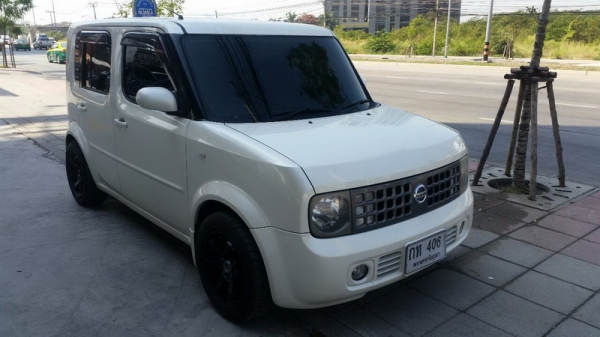 NISSAN CUBE 2 ปี 2011 4WD มือเดียวออกห้าง MAX นอก 15' ยาง nitto ABIBAG เบรค ABS เครื่องวิ่งดี ช่วงล่างแน่น แอร์เย็น รถมีสเน่ห์น่าขับ สีสวย ภายในสวย รถพร้อมใช้งาน จัดไฟแนนได้ 300,000 ดาวน์ 139,000