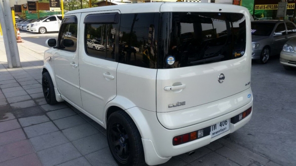 NISSAN CUBE 2 ปี 2011 4WD มือเดียวออกห้าง MAX นอก 15' ยาง nitto ABIBAG เบรค ABS เครื่องวิ่งดี ช่วงล่างแน่น แอร์เย็น รถมีสเน่ห์น่าขับ สีสวย ภายในสวย รถพร้อมใช้งาน จัดไฟแนนได้ 300,000 ดาวน์ 139,000