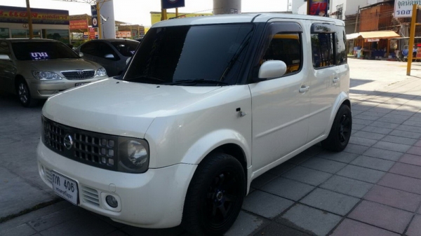 NISSAN CUBE 2 ปี 2011 4WD มือเดียวออกห้าง MAX นอก 15' ยาง nitto ABIBAG เบรค ABS เครื่องวิ่งดี ช่วงล่างแน่น แอร์เย็น รถมีสเน่ห์น่าขับ สีสวย ภายในสวย รถพร้อมใช้งาน จัดไฟแนนได้ 300,000 ดาวน์ 139,000