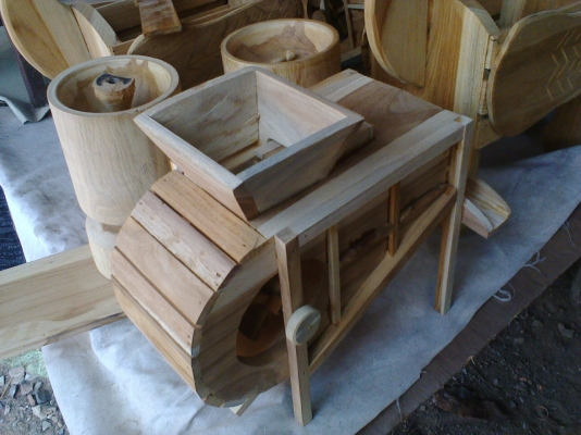 สีฝัดจำลองจากของจริง