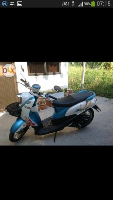 ขาย yamaha ฟีโน่ สีครีม เขียว