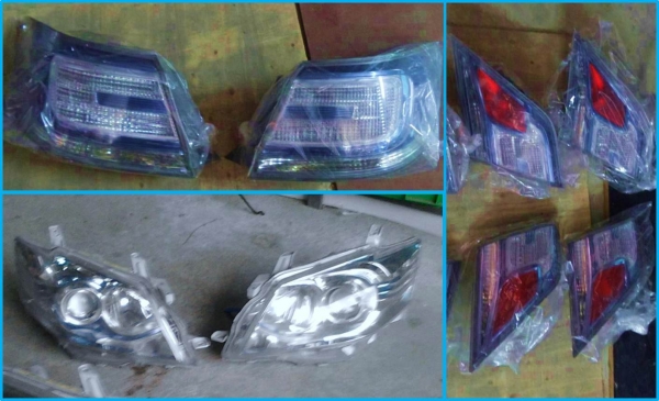 ไฟหน้า CAMRY HYBRID และชุดไฟท้าย