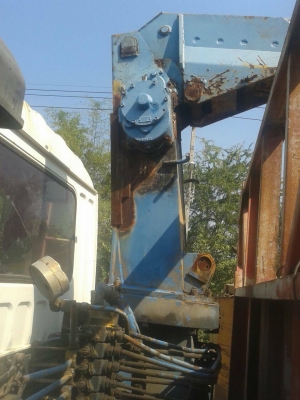 รถเครน6ล้อ เครน3ตัน  เครื่อง6D14  รถยาว5.50เมตร ยี่ห้อมิตซูบิชิ