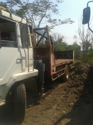 รถเครน6ล้อ เครน3ตัน  เครื่อง6D14  รถยาว5.50เมตร ยี่ห้อมิตซูบิชิ