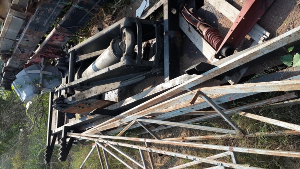 ขายกระบะคอกเกษตร ถอดจากHino FL 1j ขายกระบะคอกเกษตร ถอดจากHino FL 1j