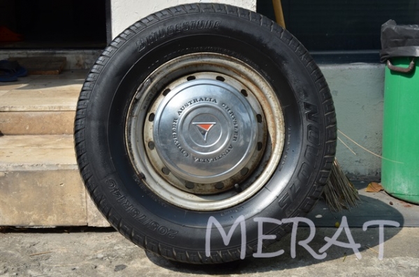 ขายล้อกระบะ 6 รู พร้อมฝาครอบ 3,500.-