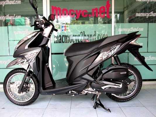 CLICK 125 i รุ่น racing ระบบ combibrake สีดำด้าน รถเดือน เมษายน ปี56 ไมล์ 3038 โล ของแถม 3 รายการ 35900