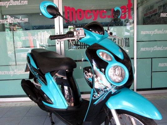 JALATO ปี 56 สีฟ้าดำ หัวฉีดประหยัดน้ำมัน แรงด้วย 125 cc ไมล์ 14xxx โล  แถม 2 รายการ  18900