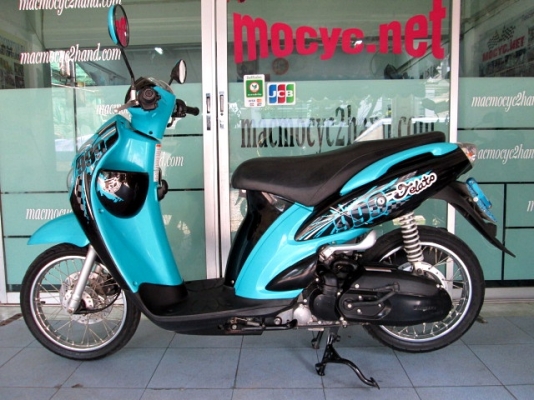 JALATO ปี 56 สีฟ้าดำ หัวฉีดประหยัดน้ำมัน แรงด้วย 125 cc ไมล์ 14xxx โล  แถม 2 รายการ  18900
