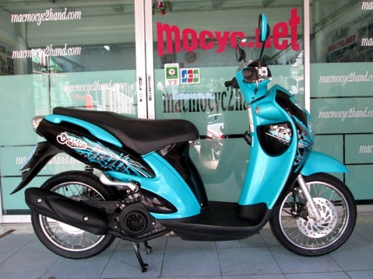 JALATO ปี 56 สีฟ้าดำ หัวฉีดประหยัดน้ำมัน แรงด้วย 125 cc ไมล์ 14xxx โล  แถม 2 รายการ  18900