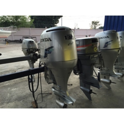 ขายเครื่องยนต์เกาะท้ายเรือ Honda BF130 4จังหวะ 4สูบ มือสองญี่ปุ่น