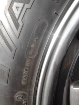 265/70R17 แม๊ก เบ้ดเล่ พร้อมยาง BF Goodrich  MUD -Terrain T/A  ชุด 4  ล้อ  ปี 2012  TEL.081-427-3941