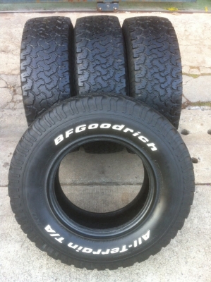 ขายยาง bf all 265/75/16 สภาพพร้อมใช้งาน