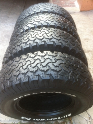 ขายยาง bf all 265/75/16 สภาพพร้อมใช้งาน