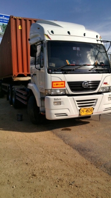 ขายดาวน์ 10 ล้อหัวลาก330แรง. ปี56 nissan ud. หางก้างปลา 3เพลา ขายสดผ......