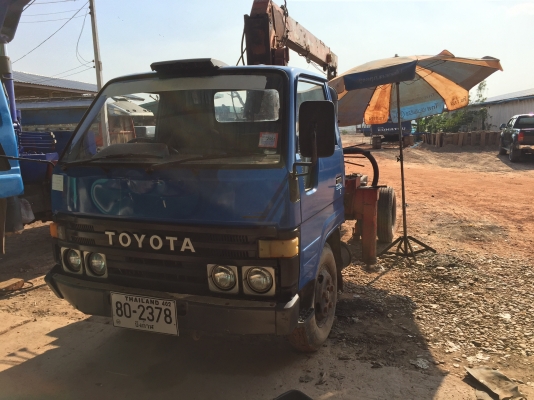 TOYOTA BU87 เครื่อง115 ติดเคน2.5ตัน UNIC