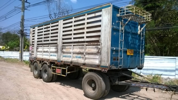 ขายลูกพ่วงไม่ดั้ม 3 คานยัด ลงเล่มแล้ว ยาว 7 เมตร สูง 2.40 เมตร อู่สหกิจ ราคาต่อรองได้ครับ