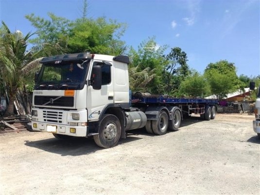 ขายดาวน์หัวลาก VOLVO FM10 พร้อมหางพื้นเรียบ 3 เพลา 550,000