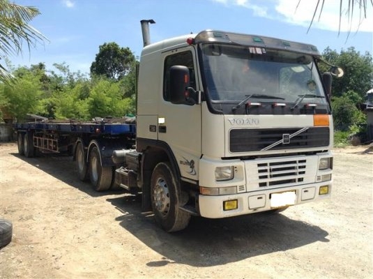 ขายดาวน์หัวลาก VOLVO FM10 พร้อมหางพื้นเรียบ 3 เพลา 550,000