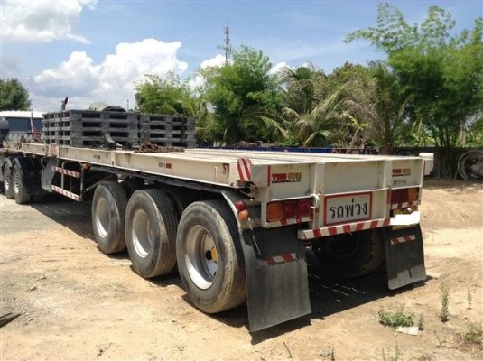 ขายดาวน์หัวลาก VOLVO FM10 พร้อมหางพื้นเรียบ 3 เพลา 550,000