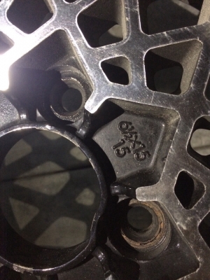 ล้อรังผึ้ง 15 กว้าง 6.5 4รู 114