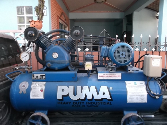 ปั้มลม PUMA 165L ใช้งานได้ปกติ 18500 สภาพใหม่มาก
