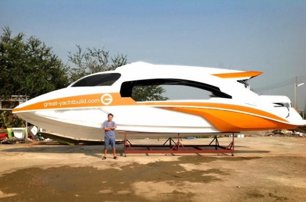 winch 410 เรือไฟเบอร์กลาสแท้ 100 \%ราคาไม่แพง