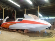 winch 410 เรือไฟเบอร์กลาสแท้ 100 \%ราคาไม่แพง