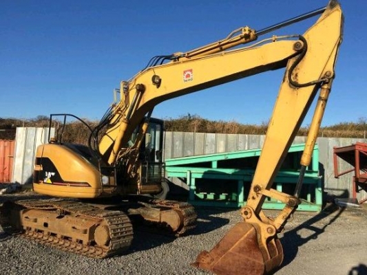 ขายรถ CATERPILLAR 313 BCR ราคาสินค้า+ค่าใช้จ่ายต่างๆ  แทร็คเหล็ก หุ้มยาง ชั่วโมงทำงานมาก 8,442 ช.ม. แต่สภาพดี ราคาถูก