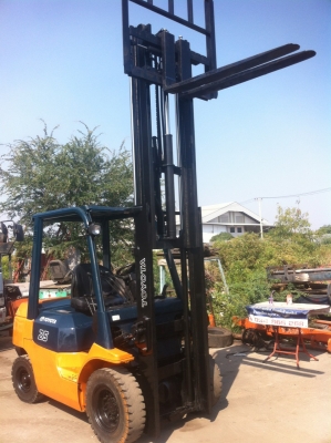 ขายด่วนน!! TOYOTA รุ่น 7 FD25 เสาเข้าตู้ 3 เมตร เกียร์ Manual มี Side shift