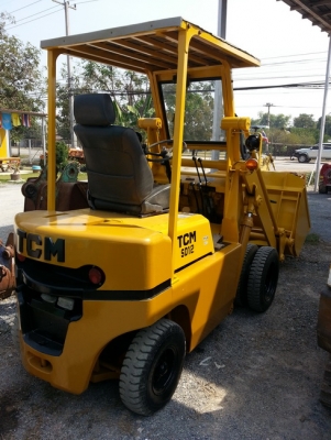 ขายด่วน รถตักล้อยาง ราคาประหยัด TCM SD12 เก่าญี่ปุ่นแท้ 090-986-2521 อ๊อบ