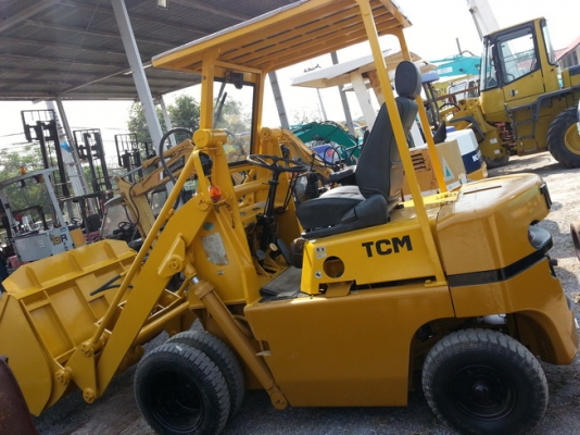 ขายด่วน รถตักล้อยาง ราคาประหยัด TCM SD12 เก่าญี่ปุ่นแท้ 090-986-2521 อ๊อบ