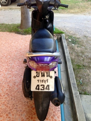 ขาย Yamaha mio จดปี49ทะเบียนไม่ขาดเอกสารครบ