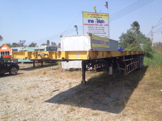 ขายหางพื้นเรียบ 40'2 เพลา