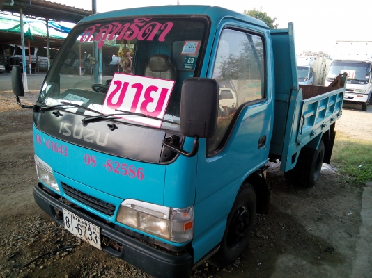 6 ล้อสั้น ดัมพ์  ISUZU  NKR  110 แรงม้า  *ยาว 3.00 ม.*  รถสวยเดิม+สภาพพร้อมใช้งาน * รถห้างแท้ * มีเล่มพร้อมโอน *
