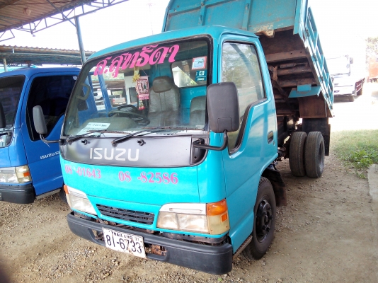 6 ล้อสั้น ดัมพ์  ISUZU  NKR  110 แรงม้า  *ยาว 3.00 ม.*  รถสวยเดิม+สภาพพร้อมใช้งาน * รถห้างแท้ * มีเล่มพร้อมโอน *