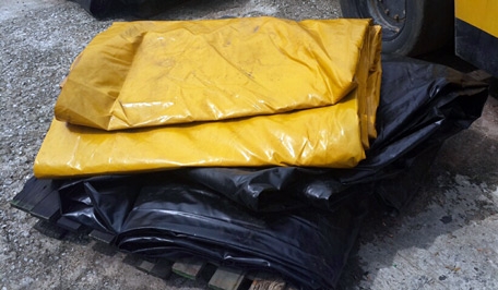 ผ้าใบขนาด 7X8 เมตร