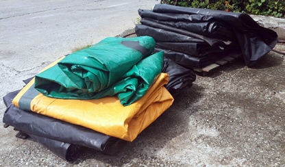 ผ้าใบขนาด 7X8 เมตร