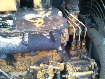 รถขุด แบคโฮ KOMATSU : PC 30 -5 แทรคยาง สภาพสวย พร้อมใช้  มือสองเก่าญี่ปุ่น